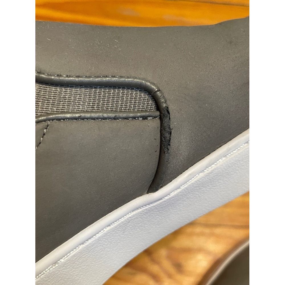 Vionic Slip-On Flats in Olive Green with White Sole - Picture 8 of 10